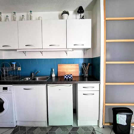 La Bulle Bleue - Parking-Terrasse-Aeoport-Meet Apartment บลานญัก ภายนอก รูปภาพ