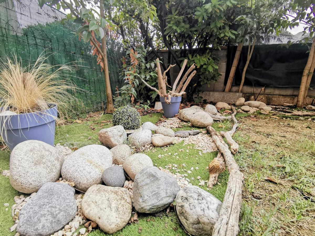 La Bulle Bleue - Parking-Terrasse-Aeoport-Meet Apartment บลานญัก ภายนอก รูปภาพ