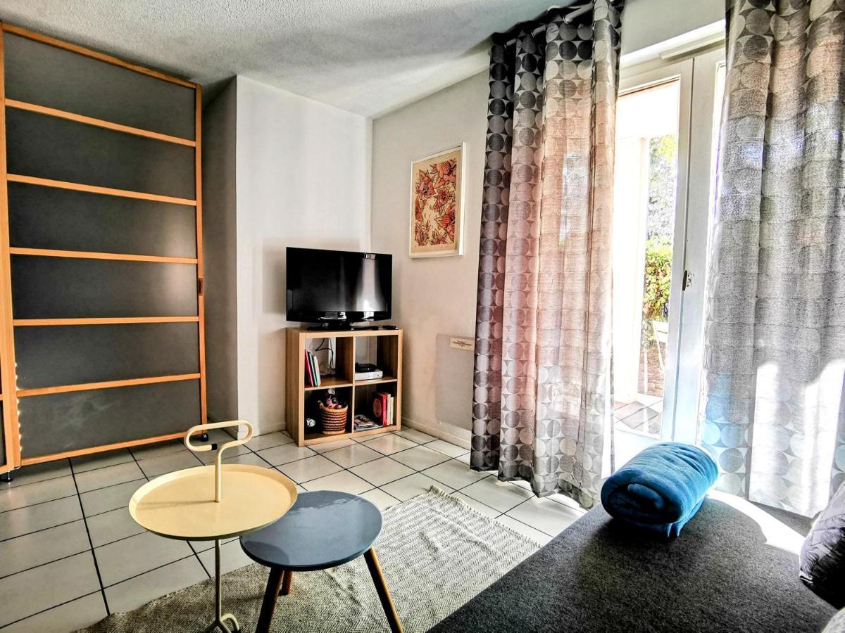 La Bulle Bleue - Parking-Terrasse-Aeoport-Meet Apartment บลานญัก ภายนอก รูปภาพ